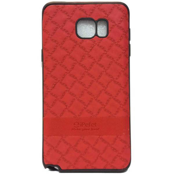 I Pefet Case Sewing design Cover For Samsung Galaxy Note 5، کاور طرح دوخت مدل I Pefet مناسب برای گوشی سامسونگ گلکسی Note 5