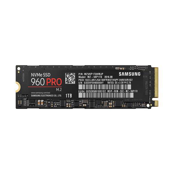 Samsung 960 PRO Internal SSD Drive - 1 TB، اس اس دی اینترنال سامسونگ مدل 960 PRO ظرفیت 1 ترابایت
