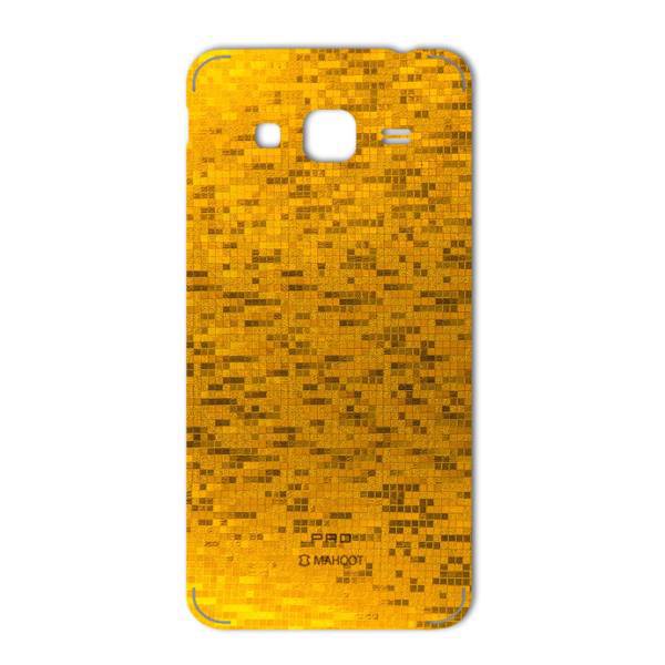 MAHOOT Gold-pixel Special Sticker for Samsung J3 2016، برچسب تزئینی ماهوت مدل Gold-pixel Special مناسب برای گوشی Samsung J3 2016