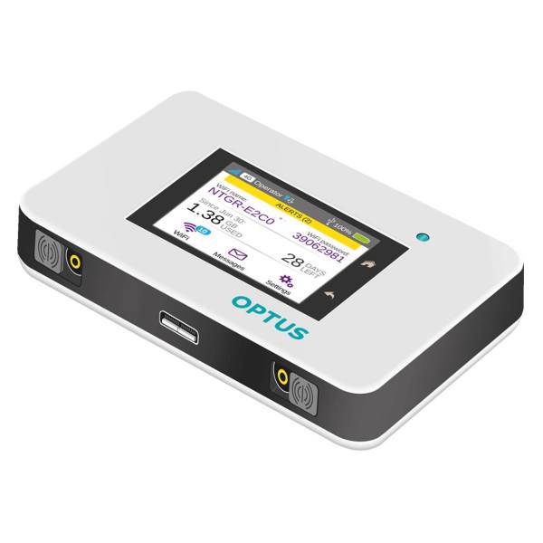 Optus Aircard 800S 4G Router، مودم 4.5G قابل حمل اپتوس مدل Aircard 800S