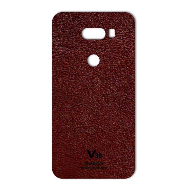 MAHOOT Natural Leather Sticker for LG V30، برچسب تزئینی ماهوت مدلNatural Leather مناسب برای گوشی LG V30