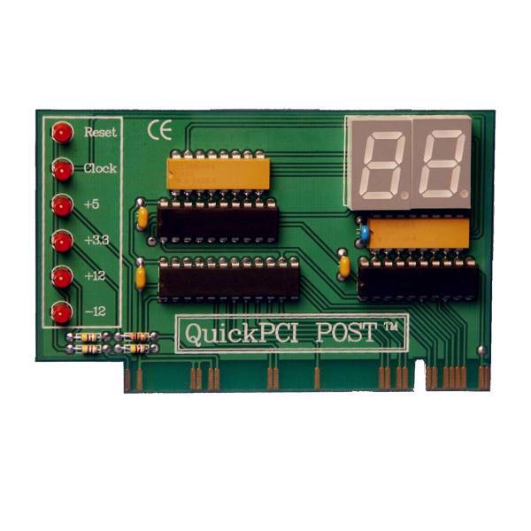 Elcom QPCI Motherboard Tester Card، کارت تستر مادربورد الکام مدل QPCI