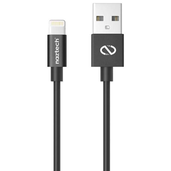 Naztech TPE USB to Lightning Cable 1.2m، کابل تبدیل USB به لایتنینگ نزتک مدل TPE طول 1.2 متر