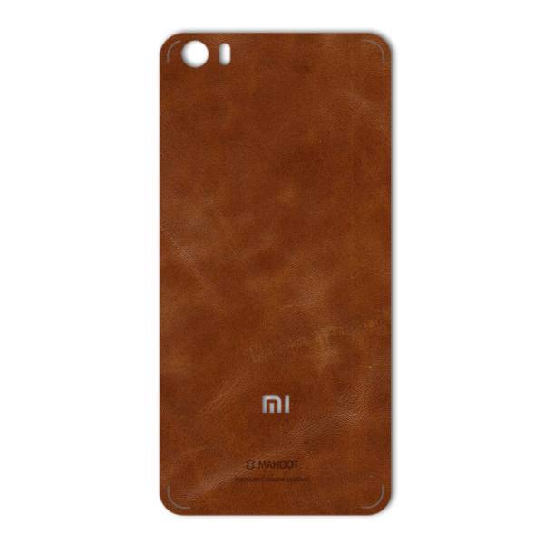 MAHOOT Buffalo Leather Special Sticker for Xiaomi Mi5، برچسب تزئینی ماهوت مدل Buffalo Leather مناسب برای گوشی Xiaomi Mi5