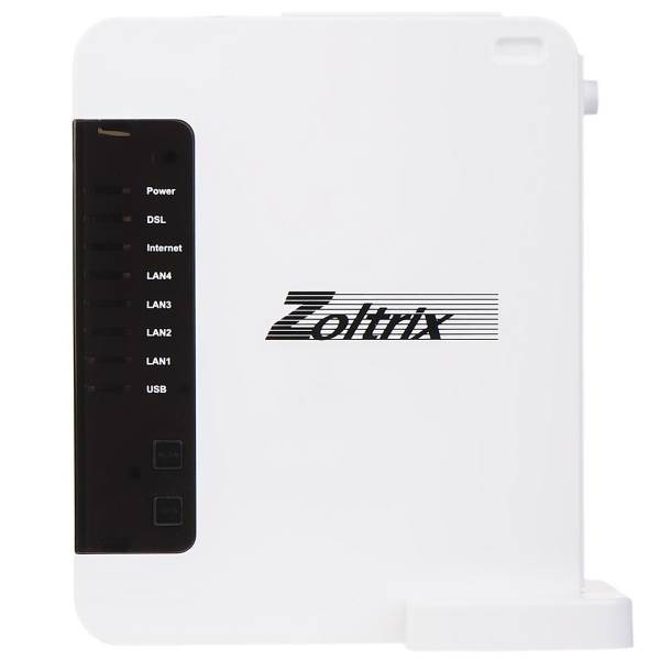 Zoltrix ZW444 ADSL2+ Modem Router، روتر مودم ADSL زولتریکس مدل ZW444