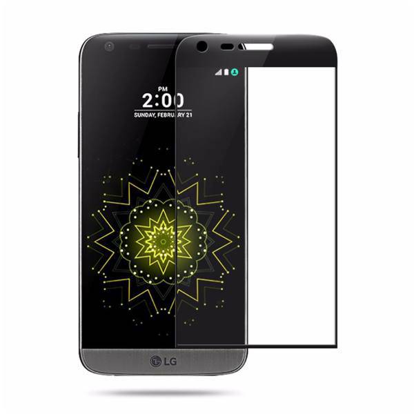 Tempered Full Cover Glass Screen Protector For LG G5، محافظ صفحه نمایش شیشه ای تمپرد مدل Full Cover مناسب برای گوشی موبایل ال جیG5