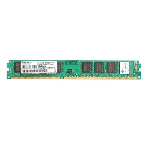 Kingmax FL GF65F-C8KJB CEEU DDR3 1600MHz Single Channel Desktop RAM- 4GB، رم دسکتاپ DDR3 تک کاناله 1600 مگاهرتز کینگ مکس مدل FL GF65F-C8KJB CEEU ظرفیت 4 گیگابایت
