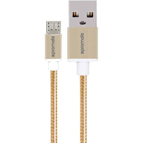 Promate linkMate-U2M USB to microUSB Cable 1.2m، کابل تبدیل USB به microUSB پرومیت مدل linkMate-U2M طول 1.2 متر