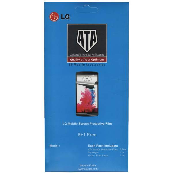 Voia ATA Screen Protector For LG K8 Pack Of 6، محافظ صفحه نمایش وویا مدل ATA مناسب برای گوشی موبایل ال جی K8 بسته 6 عددی