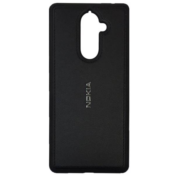 TPU Leather Design Cover For Nokia 7 Plus، کاور ژله ای طرح چرم مدل آرم دار مناسب برای گوشی موبایل نوکیا 7 پلاس