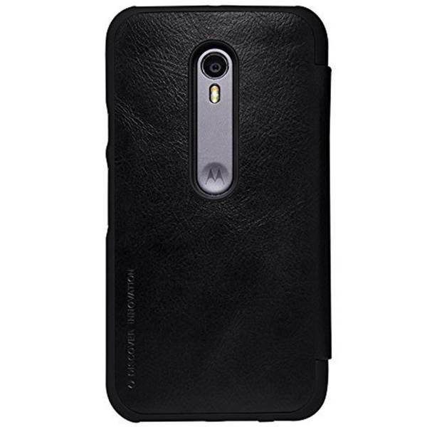 Nillkin Qin Leather Flip Cover For Motorola Moto G3، کیف کلاسوری چرمی نیلکین مدل Qin مناسب برای گوشی موبایل موتورولا Moto G3