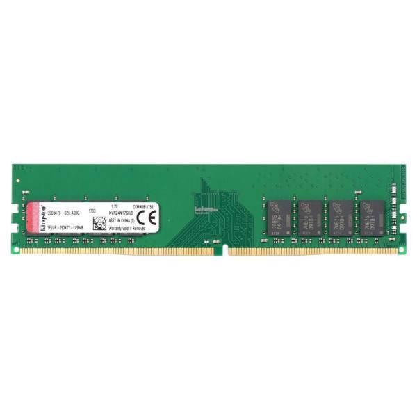 Kingston DDR4 2400MHz Single Channel Desktop RAM - 4GB، رم دسکتاپ DDR4 تک کاناله 2400 مگاهرتز کینگستون ظرفیت 4 گیگابایت