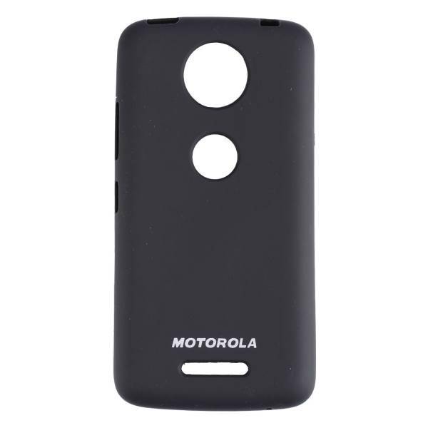 کاور ژله ای پروتکشن کیس طرح سیلیکونی مناسب برای گوشی موبایل موتورالا Moto C Plus