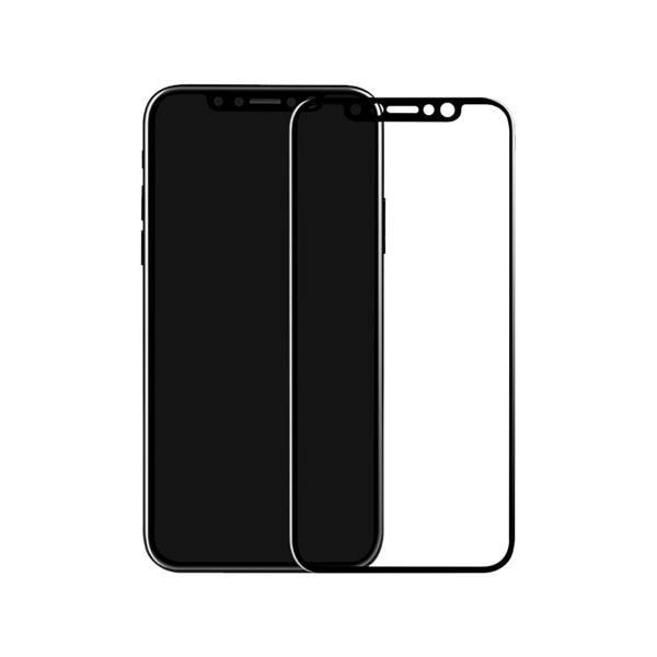 محافظ صفحه نمایش 6D شیشه ای مدل super strong مناسب برای گوشی اپل iPhone X