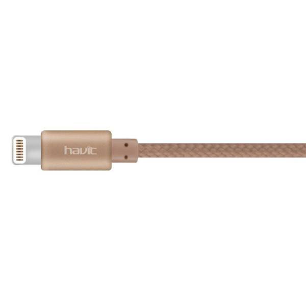 Havit HV-CB625 USB To Lightning Cable 1m، کابل تبدیل USB به لایتنینگ هویت مدل HV-CB625 طول 1 متر