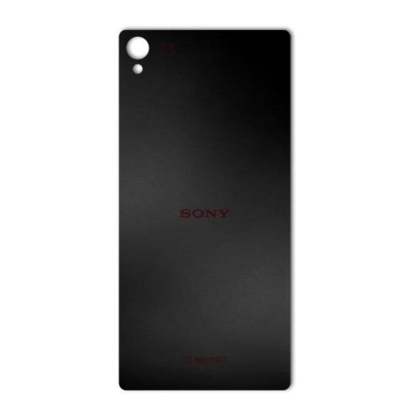 MAHOOT Black-color-shades Special Texture Sticker for Sony Xperia Z3، برچسب تزئینی ماهوت مدل Black-color-shades Special مناسب برای گوشی Sony Xperia Z3