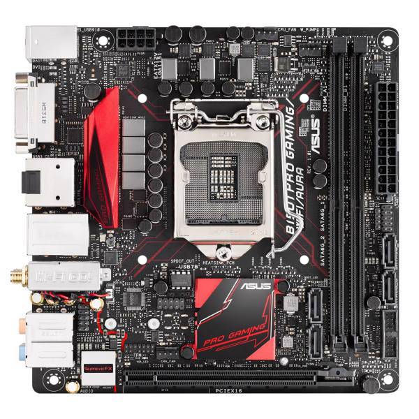 ASUS B150I PRO GAMING-WIFI-AURA Motherboard، مادربرد ایسوس مدل B150I PRO GAMING-WIFI-AURA