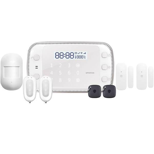 Smanos X500 Touch Alarm System، سیستم آلارم لمسی اسمانوس مدل X500