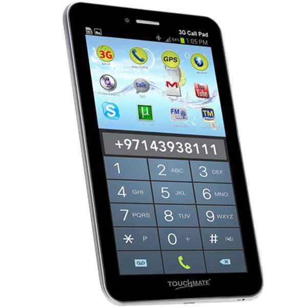 Touchmate 3G Call Pad Duo TM-MID790D، تبلت تاچ میت تری جی کالپد دوئو TM-MID790D