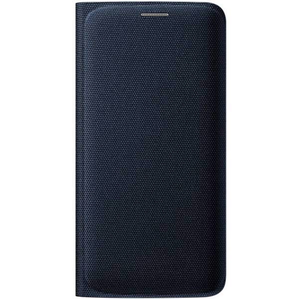 Samsung Flip Wallet Flip Cover For Galaxy S6 Edge، کیف کلاسوری سامسونگ مدل Flip Wallet مناسب برای گوشی موبایل Galaxy S6 Edge