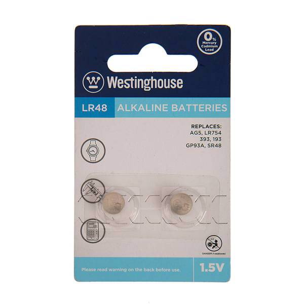 Westinghouse LR48 Alkaline Battery For Watches، باتری ساعت وستینگ هاوس مدل LR48