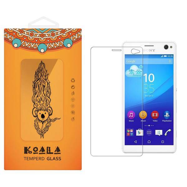 KOALA Tempered Glass Screen Protector For Sony Xperia C4، محافظ صفحه نمایش شیشه ای کوالا مدل Tempered مناسب برای گوشی موبایل سونی Xperia C4