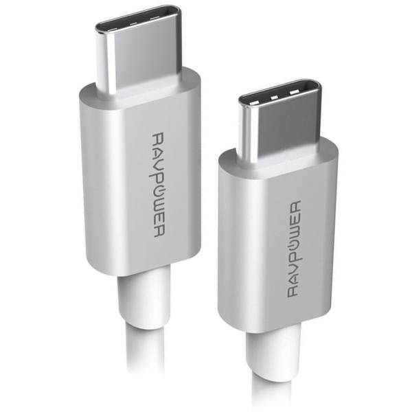 RAVPower RP-TPC001 USB-C to USB-C Cable 2m، کابل USB-C به USB-C راو پاور مدل RP-TPC001 طول 2 متر