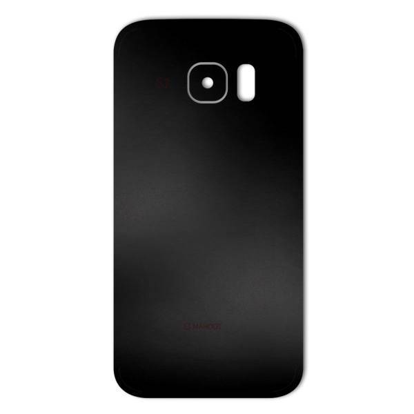 MAHOOT Black-color-shades Special Texture Sticker for Samsung S7، برچسب تزئینی ماهوت مدل Black-color-shades Special مناسب برای گوشی Samsung S7