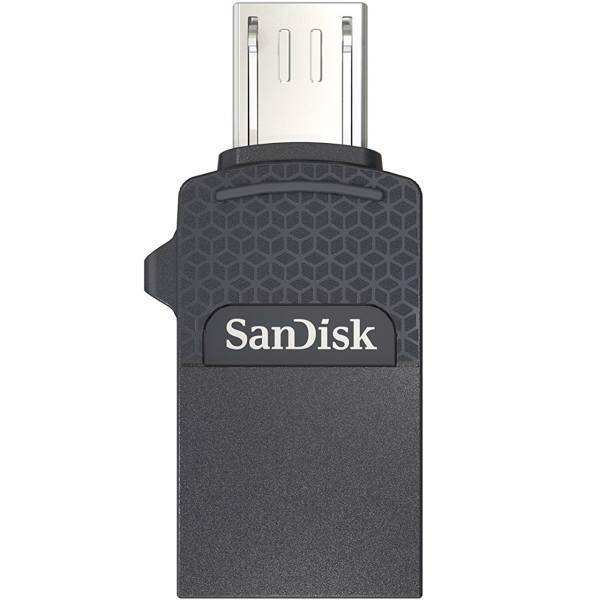 SanDisk Dual Drive OTG Flash Memory 16GB، فلش مموری OTG سن دیسک مدل Dual Drive ظرفیت 16 گیگابایت