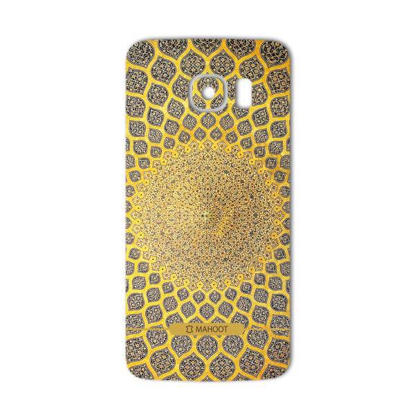 MAHOOT Sheikh Lotfollah Mosque-tile Design Sticker for Samsung S6 Edge، برچسب تزئینی ماهوت مدل Sheikh Lotfollah Mosque-tile Designمناسب برای گوشی Samsung S6 Edge