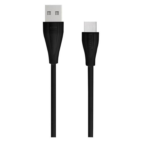 Earldom ET-S01C USB To USB-C Cable 30cm، کابل تبدیل USB به USB-C ارلدام مدل ET-S01C به طول 30 سانتی متر