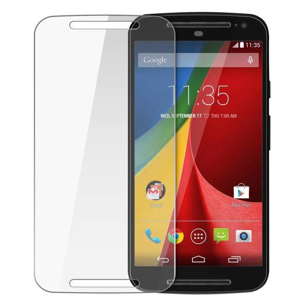 Tempered Glass Screen Protector For Motorola Moto G 2nd generation، محافظ صفحه نمایش شیشه ای تمپرد مناسب برای گوشی موبایل موتورولا Moto G 2nd generation