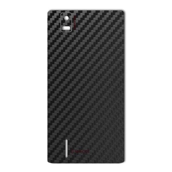 MAHOOT Carbon-fiber Texture Sticker for Huawei Ascend P2، برچسب تزئینی ماهوت مدل Carbon-fiber Texture مناسب برای گوشی Huawei Ascend P2