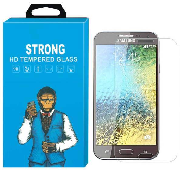 Strong Tempered Glass Screen Protector For Samsung Galaxy E5، محافظ صفحه نمایش شیشه ای تمپرد مدل Strong مناسب برای گوشی سامسونگ گلکسی E5