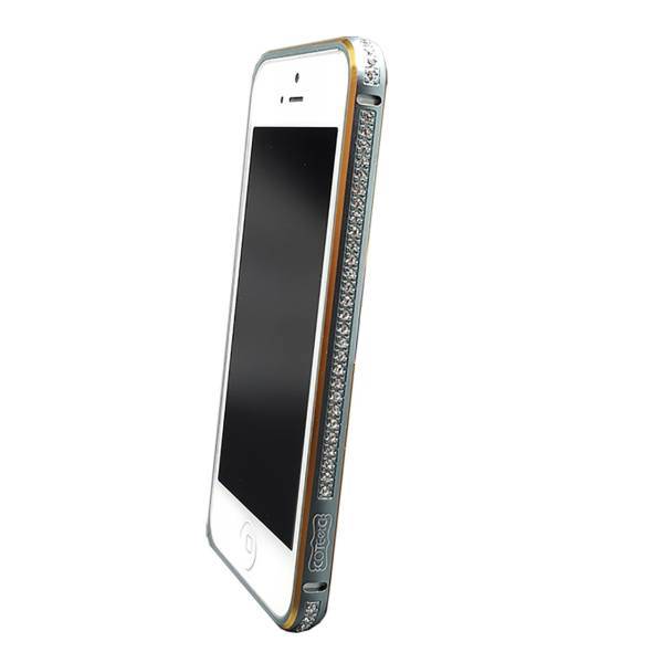Coteetci Diamond Bumper For Apple iPhone 5/5S، بامپر کوتتسی مدل دیاموند مناسب برای گوشی iPhone 5/5S