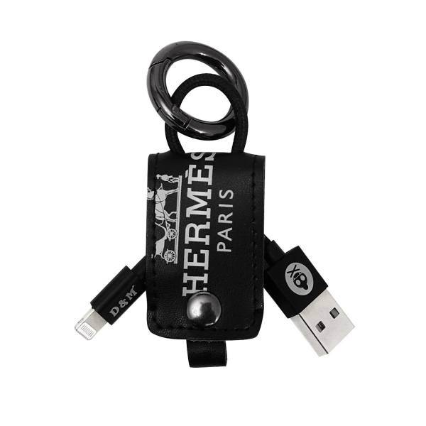 D and M RC-034i USB to Lightning Cable 15cm، کابل تبدیل USB به Lightning دی اند ام مدل RC-034i به طول 15 سانتی متر