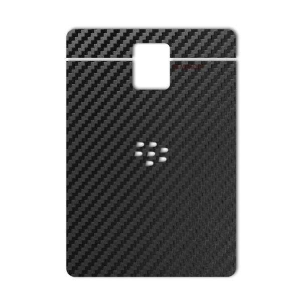 MAHOOT Carbon-fiber Texture Sticker for BlackBerry Passport، برچسب تزئینی ماهوت مدل Carbon-fiber Texture مناسب برای گوشی BlackBerry Passport