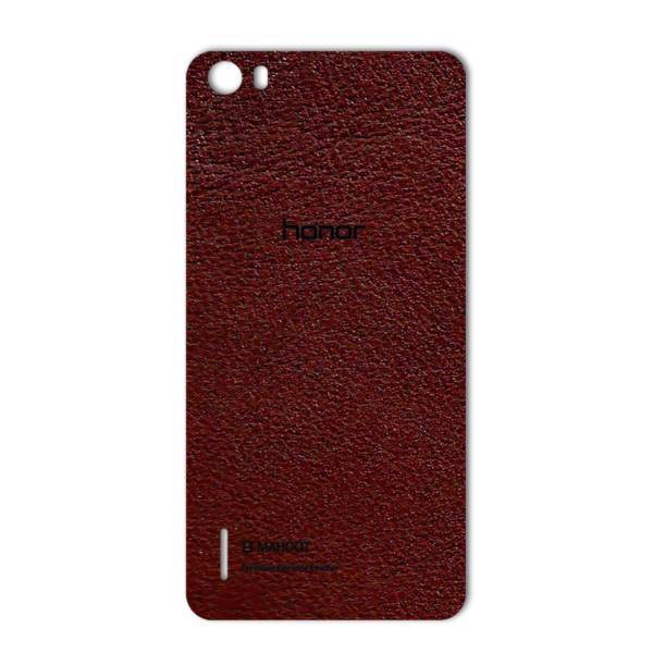 MAHOOT Natural Leather Sticker for Huawei Honor 6، برچسب تزئینی ماهوت مدلNatural Leather مناسب برای گوشی Huawei Honor 6