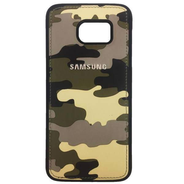 Army TPU Leather Design Cover For Samsung Galaxy S7 Edge، کاور ژله ای طرح چرم مدل ارتشی مناسب برای گوشی موبایل سامسونگ Galaxy S7 Edge