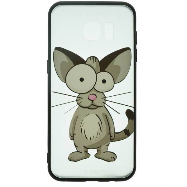 کاور زوو مدل CATمناسب برای گوشی سامسونگ S7 EDGE بی رنگ مات
