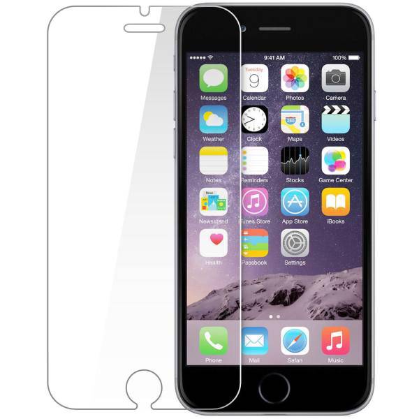 Tempered Glass Screen Protector For iPhone 6 Plus، محافظ صفحه نمایش شیشه ای تمپرد مناسب برای گوشی آیفون 6 Plus