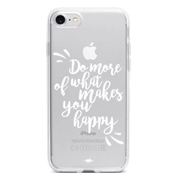 Do More Of What Makes You Happy Case Cover For iPhone 7 /8، کاور ژله ای وینا مدل Do More Of What Makes You Happy مناسب برای گوشی موبایل آیفون 7 و 8