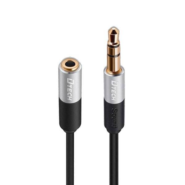 Dtech DT-T0219 Stereo Audio Extension Cable 3M، کابل افزایش طول 3.5 میلی متری دیتک مدل DT-T0219 به طول 3 متر