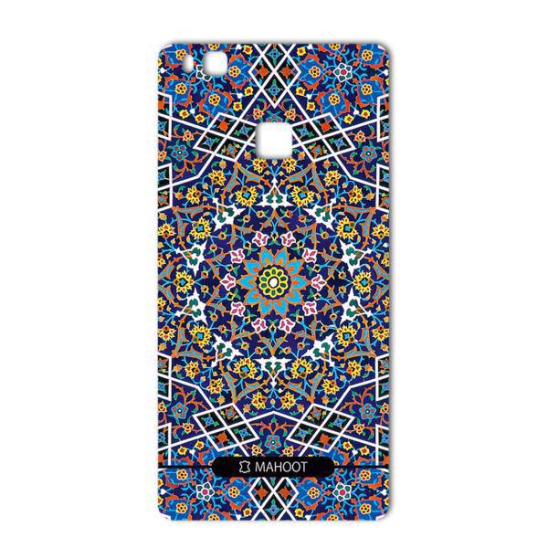 MAHOOT Imam Reza shrine-tile Design Sticker for Huawei P9 Lite، برچسب تزئینی ماهوت مدل Imam Reza shrine-tile Design مناسب برای گوشی Huawei P9 Lite