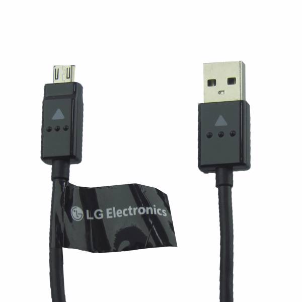 LG USB to Micro USB Cable 1.2m 10pcs، کابل تبدیل USB به Micro USB ال جی به طول 1.2 متر بسته 10 عددی