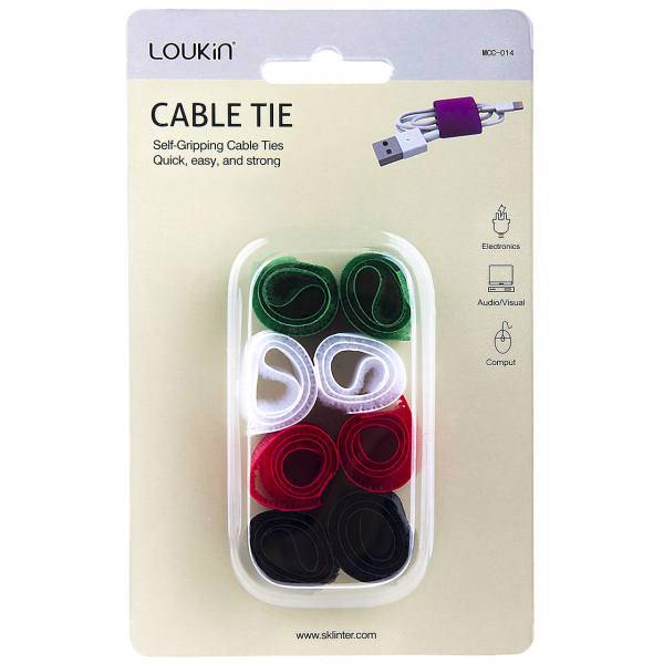 Loukin Cable Tie MCC-014 Cable Holder، نگهدارنده کابل لوکین مدل Cable Tie MCC-014