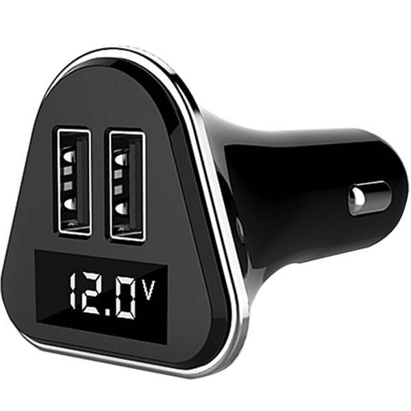 Totu Torch Display Car Charger، شارژر فندکی توتو مدل Torch Display