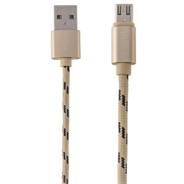 Yoobao YB-423 USB To microUSB Cable 1m، کابل تبدیل USB به microUSB یوبائو مدل YB-423 طول 1 متر