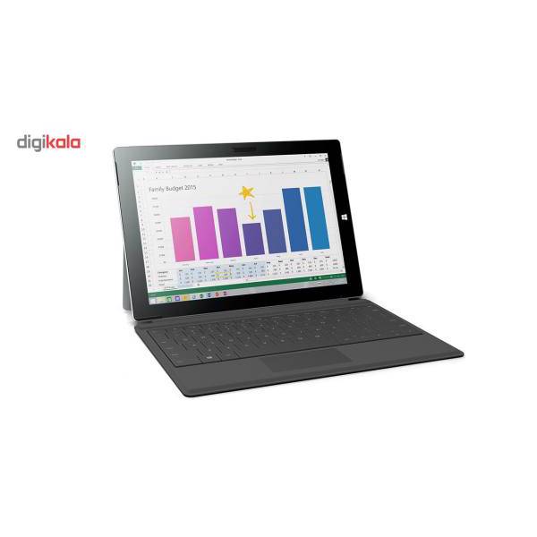 Microsoft Surface 3 with Keyboard - WiFi - 128GB Tablet، تبلت مایکروسافت مدل Surface 3 - WiFi به همراه کیبورد ظرفیت 128 گیگابایت