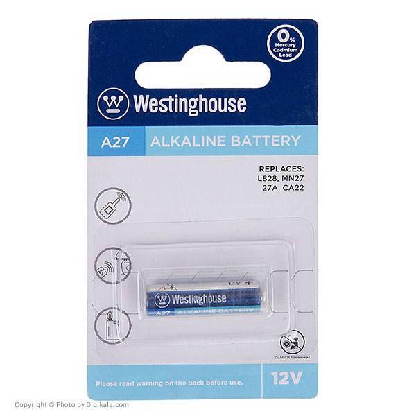 Westinghouse Alkaline A27 Battery، باتری A27 وستینگ هاوس مدل Alkaline